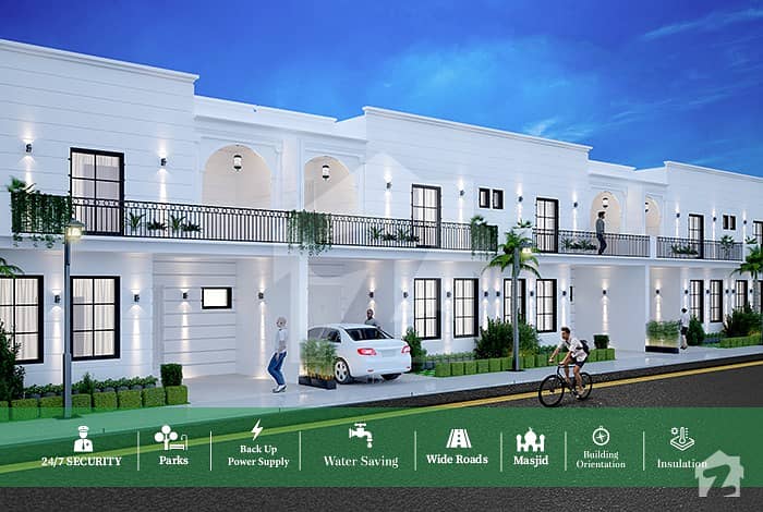 625 Sq Ft  Double Storey House For Sale On Installments In Eastern Housing Quaid Azam Interchange Ring Road Lahore