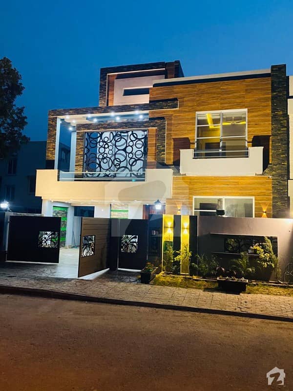 10 Marla Faceing Park Brand New House Owner Build For Sale In Sector C Bahira Town Lahore