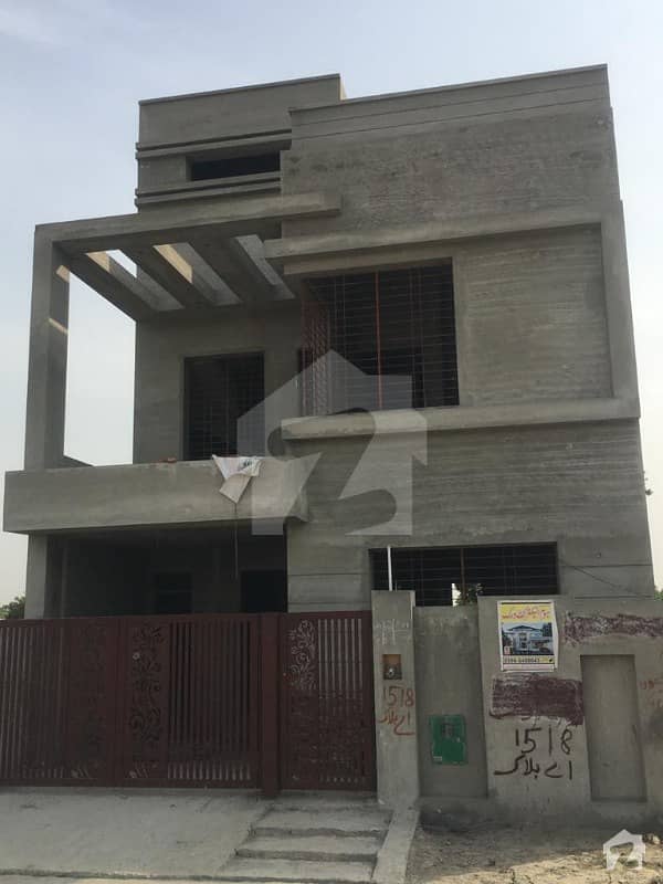 5 Marla Complete Grey Structure Double Story House For Sale In Bahria Orchard Main Block