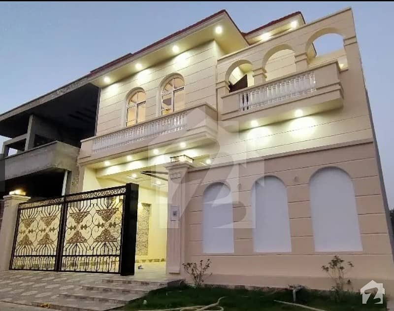 A Nicely Build 10 Marla brand New Double spenish style constructed House with a solid construction is available for sale in beautiful Wapda town