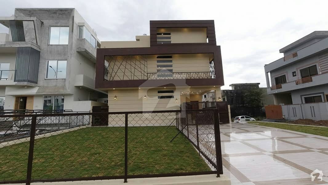 Brand New Double Road Corner Double Storey House Is Available For Sale In D-12/4 Islamabad