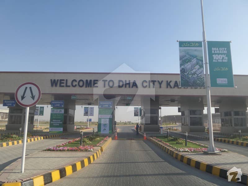 Corner Plot Outstanding Location Chance Deal Residential Plot Available For Sale In Sector 6-d Dha City Karachi