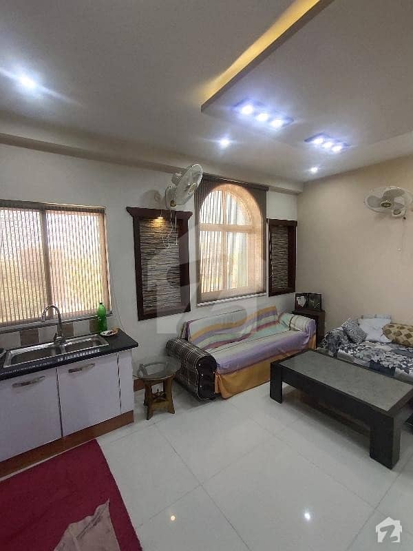 Furnished Apartment For Rent In Aa Sector D Bahria Town Lahore.