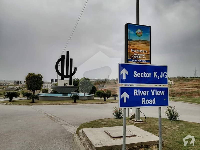 Vip Location 500 Square Yard Level Plot In Sector A Close To Masjid Park Dha Phase 5 Isb
