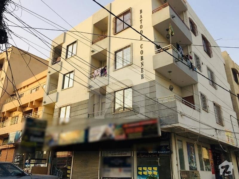 گلشنِ معمار گداپ ٹاؤن کراچی میں 2 کمروں کا 4 مرلہ فلیٹ 65 لاکھ میں برائے فروخت۔