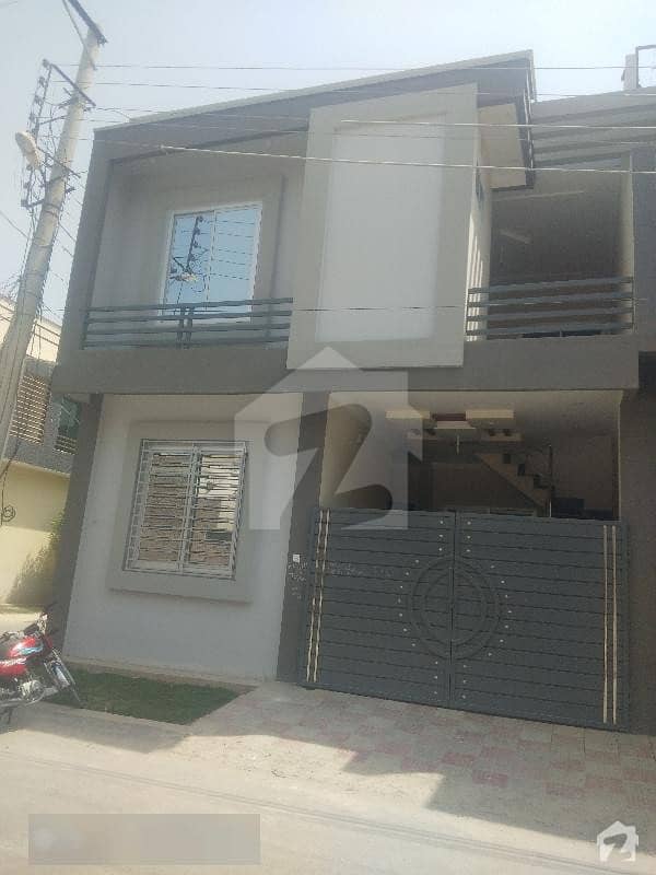 City Garden Housing Scheme Mai 4 Marla Corner  Full Double Storey Brand New House  For Sale  Vvip Kothi