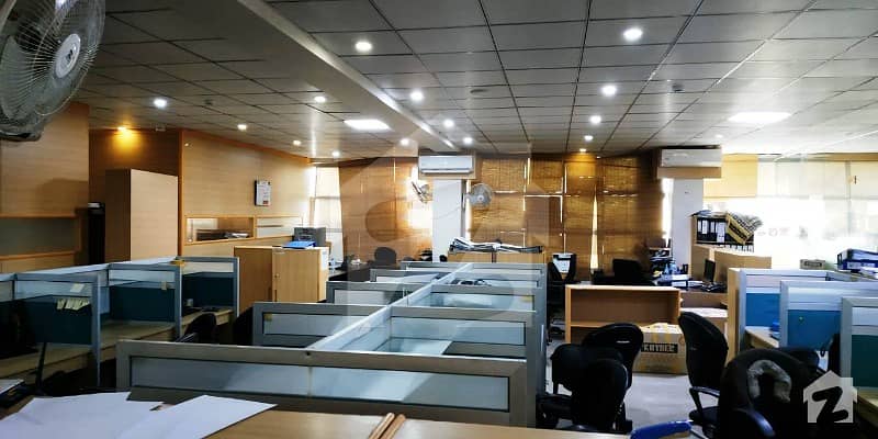 Blue Area 4000 SQ FT Furnished Elegant Corporate Office is available for Rent.