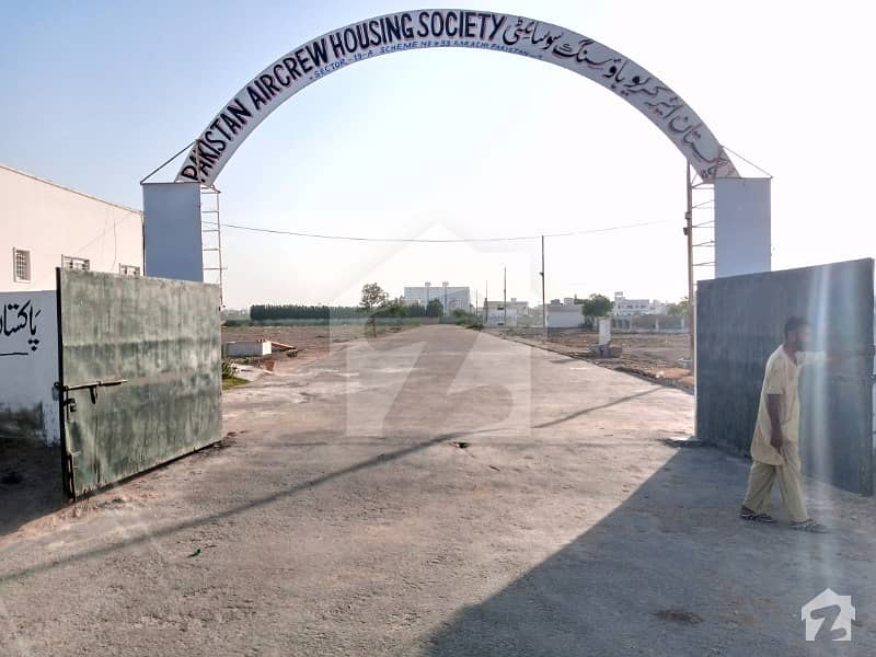 600 Square Yards Residential Plot Is Available For Sale In Pakistan Air Crew Chs