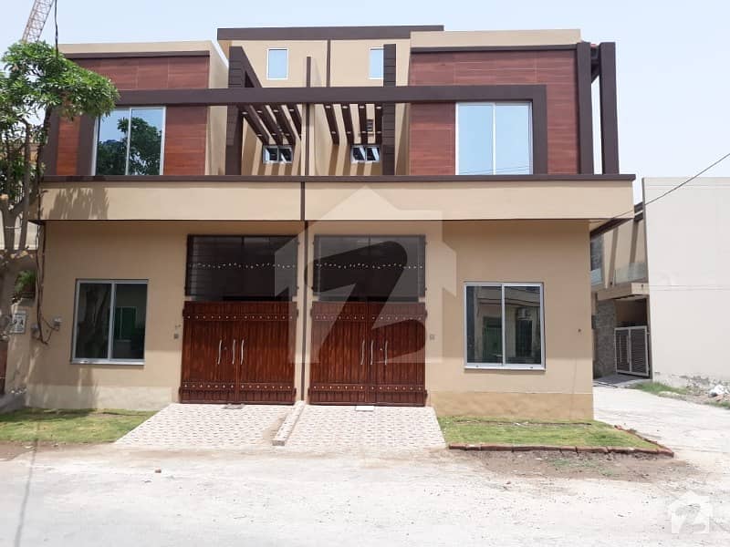 3 Marla Brand New Double Unit Beautiful House For Sale In Khuda Baksh Colony New Airport Road Lhr