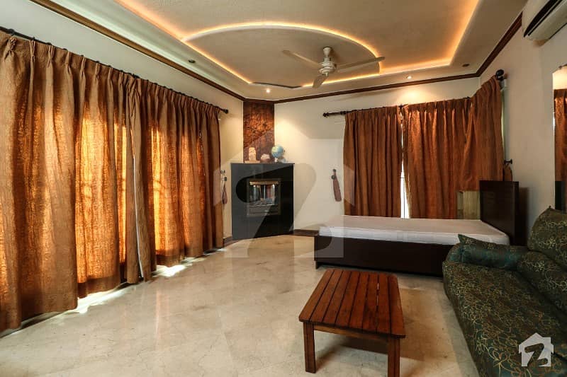 Fully Furnished Facing Park 1 Kanal Bungalow For Rent At Prime Location In Dha Phase 4 Lahore