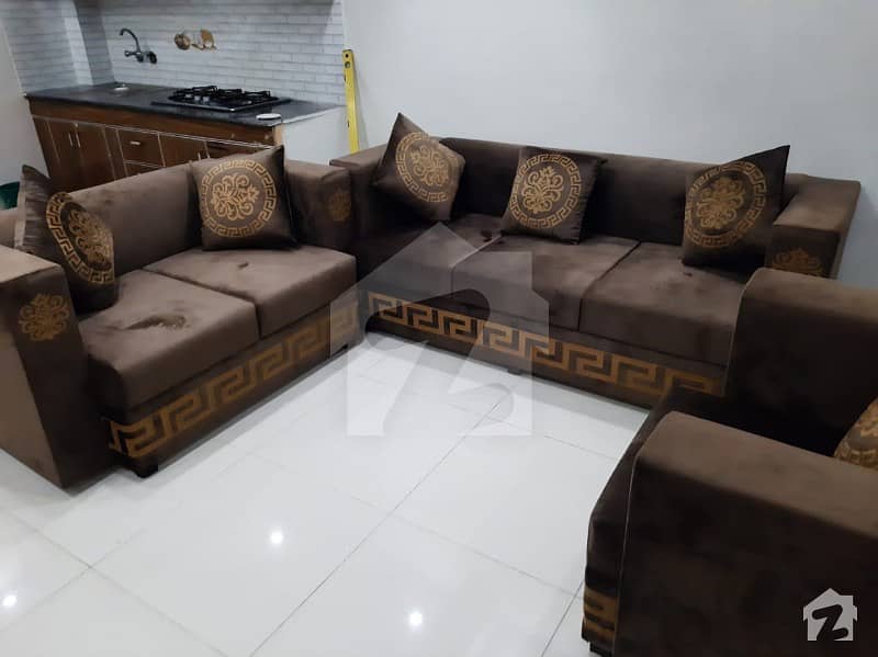 2 Beds Brand New Furnished Flat For Rent In Sector D Bahria Town Lahore