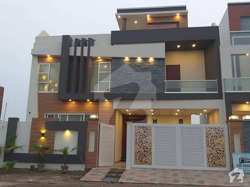 10 Marla Brand New Spanish Duplex House At Hot Location Near Main Boulevard And Main Park