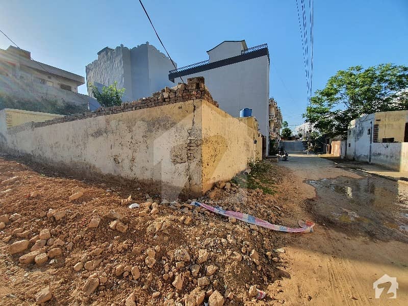 10 Marla Corner Plot For Sale At Allama Iqbal Road New Mirpur City