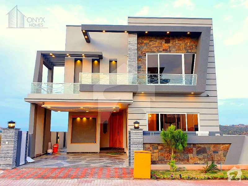 13 Marla Designer Triple Storey House With An Eye Catching Height View At Back
