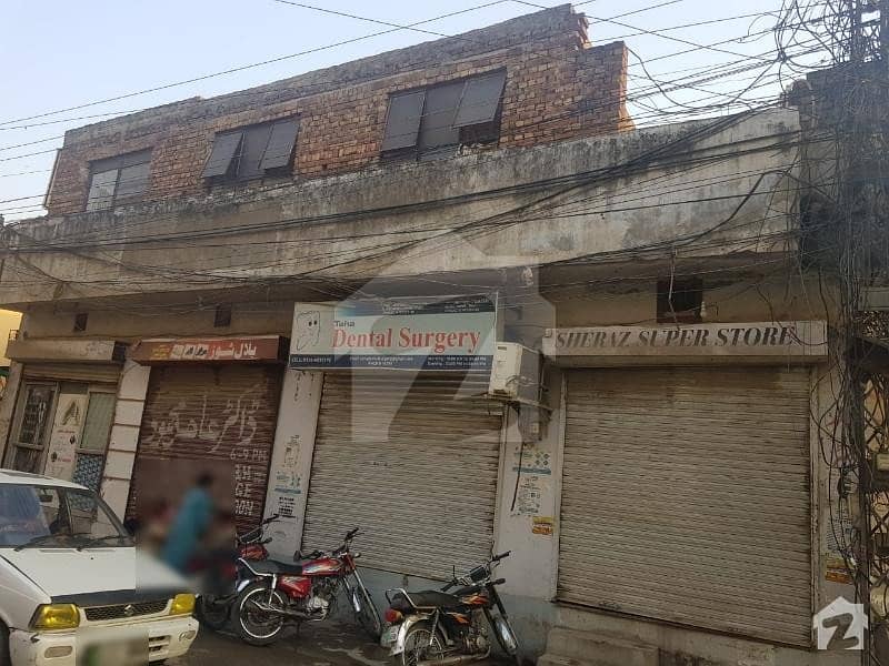 13 Marla Corner Commercial House & Shops For Sale At Abid Road Islam Nagar Walton Road