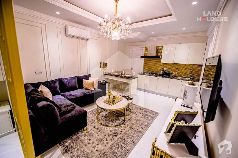 Semi Furnished Luxury Apartment For Sale With Easy Installment Plan In Bahria Town Lahore