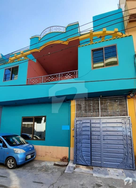 Green Cap Double Storey House For Sale
