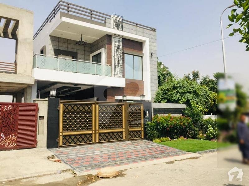 10 Marla Brand New House For Sale Facing Park Near To School And Ring Road Interchange