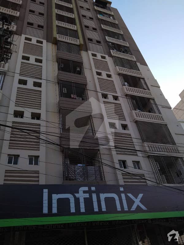 2nd Floor 2 Bed Dd Road Facing Flat Available For Rent In Kings Galaxy Gulahan-e-iqbal Block 2