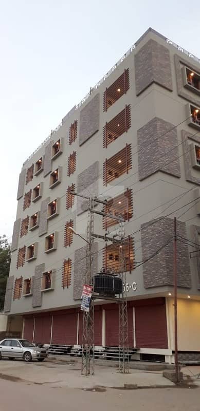 Newly Constructed Building Of 15 Flats Only. Well Maintained Flat For Sale On 4th Floor