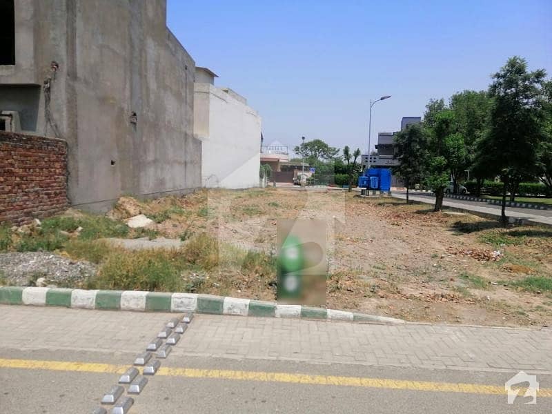 Most Lucrative 10 Marla Corner & Facing Park Plot In C Block Of Sukh  Chayn For Sale