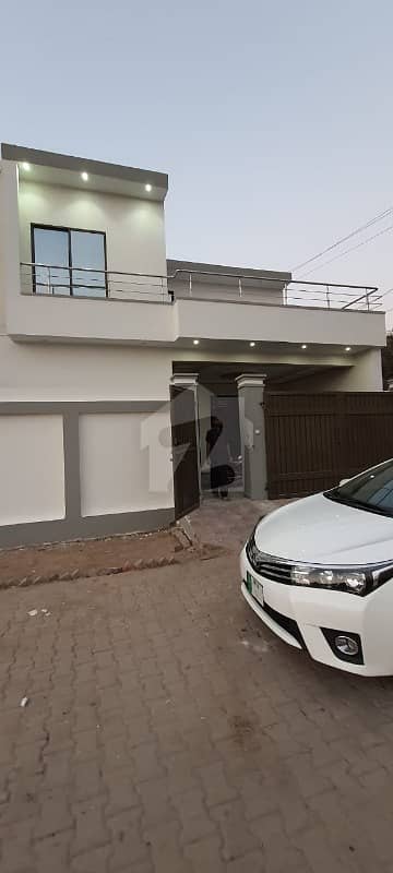 Corner Beautiful Brand New Double Storey House Available At Prime Location Near To Commercial Market Khan Village