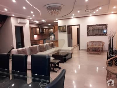 Fully Furnished 10-marla Beautiful Designer House With Imported Furniture & Fixtures For Rent In Phase-5