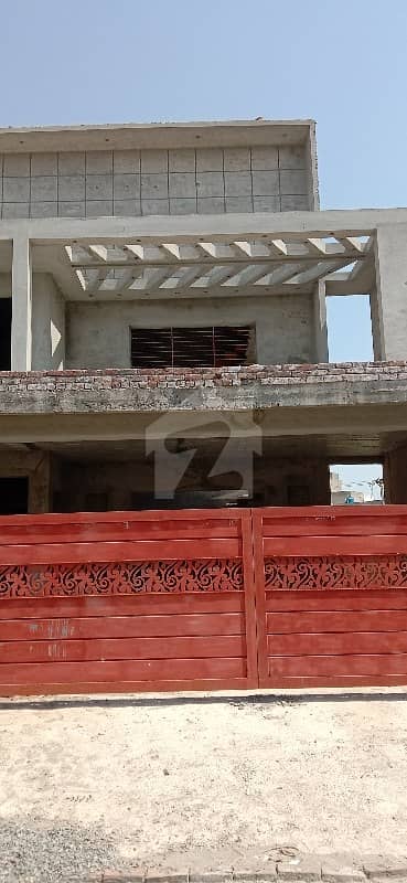 1 Kanal Grey Structure Brand New Double Storey House For Sale In OPF