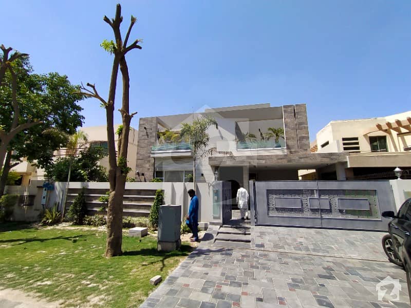 1 KANAL BRAND NEW SUPER LUXURY FULLY FURNISHED HOUSE FOR SALE IN DHA PHASE 5 VERY CHEAPEST PRICE.