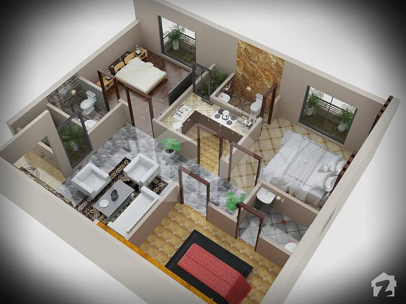 3 Bed Apartment 5 Years Easy Installment Plan Booking On Just 10%