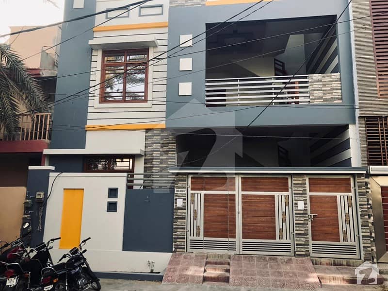 گلشنِ معمار - سیکٹر ایکس گلشنِ معمار گداپ ٹاؤن کراچی میں 6 کمروں کا 8 مرلہ مکان 2.45 کروڑ میں برائے فروخت۔