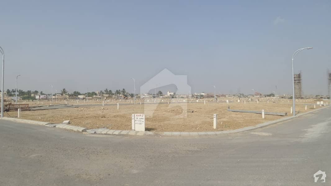 A Residential Plot Of 120 Square Yards In Bin Qasim Town