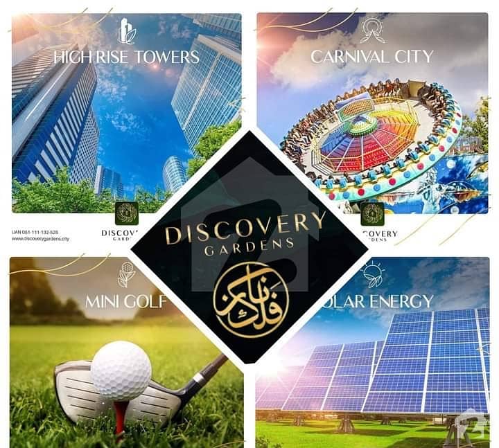 8 Marla Plot For Sale In Discovery Gardens