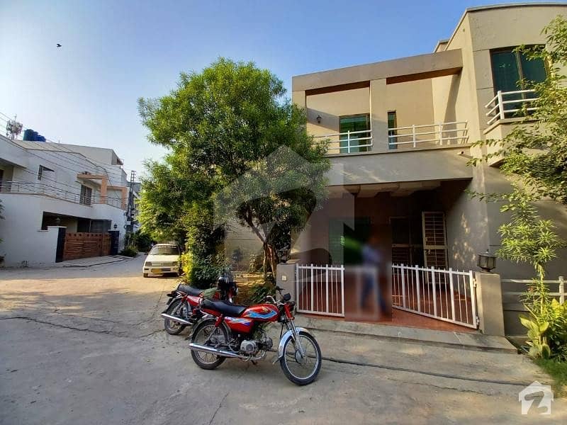 5 Marla Brand Slightly Use Beautiful Corner House For Sale In Cricketer Villas New Airport Road Lahore Cant