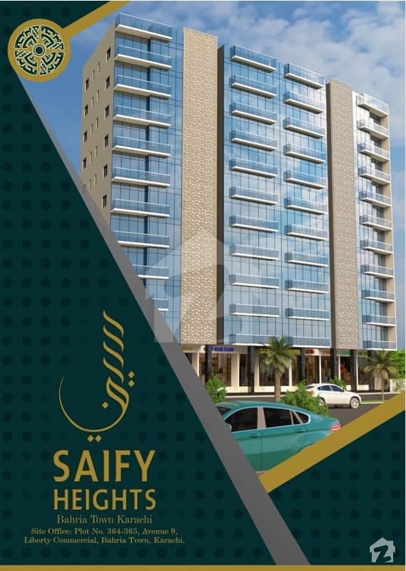 Saify Heights 2 Bed Luxury Apartments On Booking At Prime Location Of Bahria Town Karachi