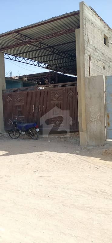 میمن گوٹھ گداپ ٹاؤن کراچی میں 2.3 کنال فیکٹری 5.25 کروڑ میں برائے فروخت۔