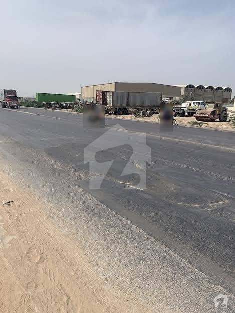 Land For Sale Attractive Built Up Commercial Property In Port Qasim Authority