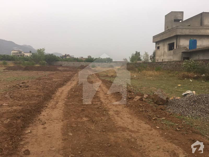 Major Makhdoom Society One Kanal Plot Leveled Middle Of Margallah Hills