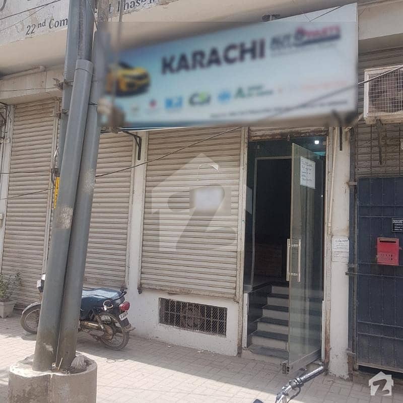 ڈی ایچ اے فیز 2 ایکسٹینشن ڈی ایچ اے ڈیفینس کراچی میں 8 مرلہ دکان 1.5 کروڑ میں برائے فروخت۔