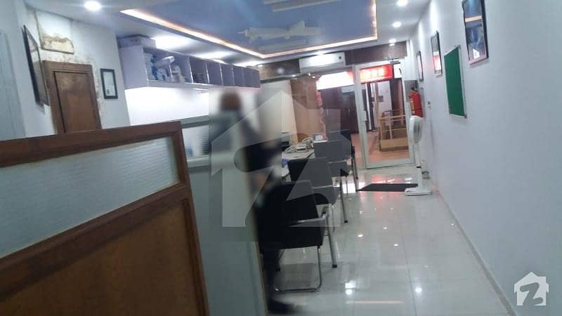 Blue Area First Floor Office For Rent Front Fazle Haq Road