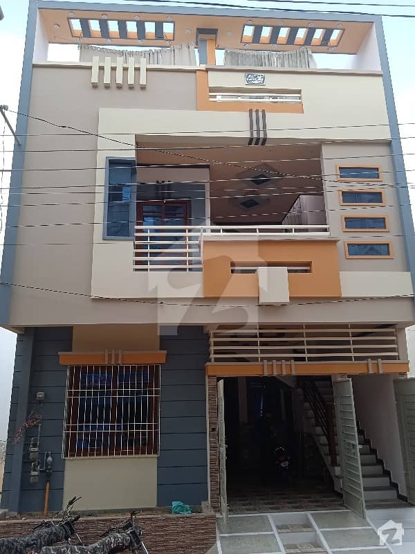 سعدی ٹاؤن سکیم 33 کراچی میں 6 کمروں کا 5 مرلہ مکان 2.49 کروڑ میں برائے فروخت۔