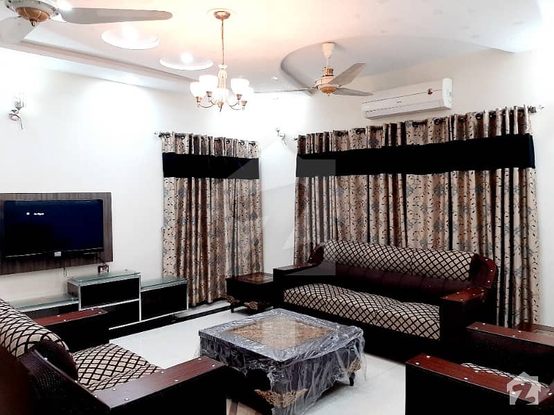 7 Marla Brand New Fully Furnished Corner House For Rent In Sector D In Bahria Town Lahore