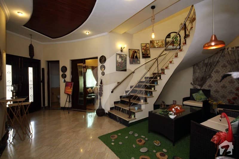 1 Kanal Super Furnished Beautiful Used House Available For Sale In Dha Phase 4 Lahore