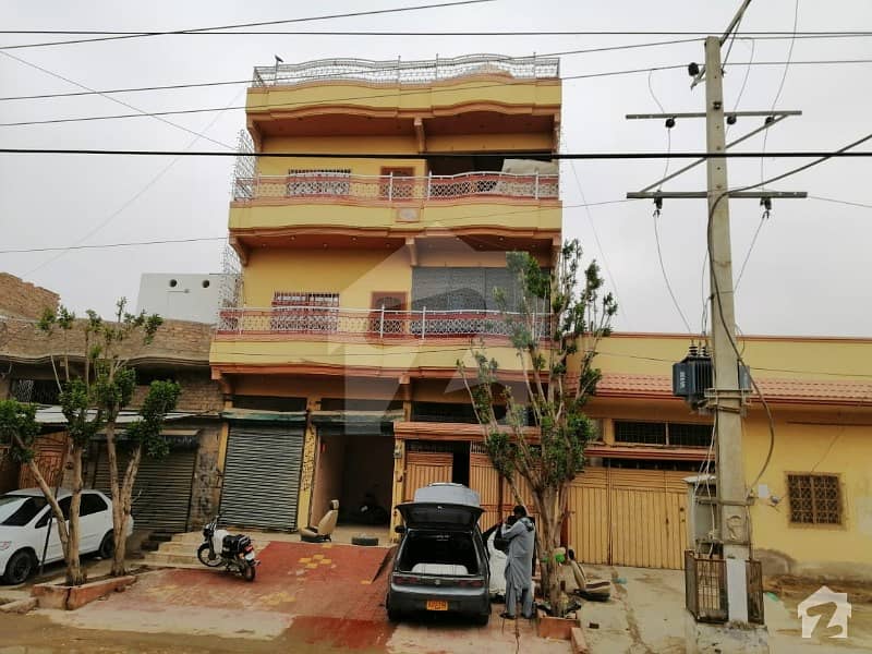 3 Floor House Is Available For Sale