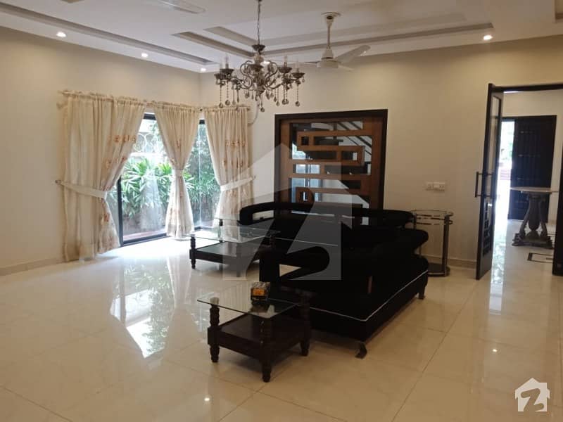 1 Kanal Beautiful Fully Furnished House For Rent At Good Location Near To Park In Dha Phase 5