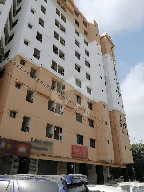 کینٹ ویوٹاور جناح ایونیو کراچی میں 2 کمروں کا 5 مرلہ فلیٹ 1.15 کروڑ میں برائے فروخت۔