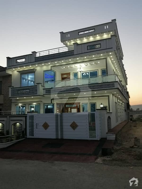 35x70 Brand New Street Corner Park Face Lavish House For Sale G13 Islamabad