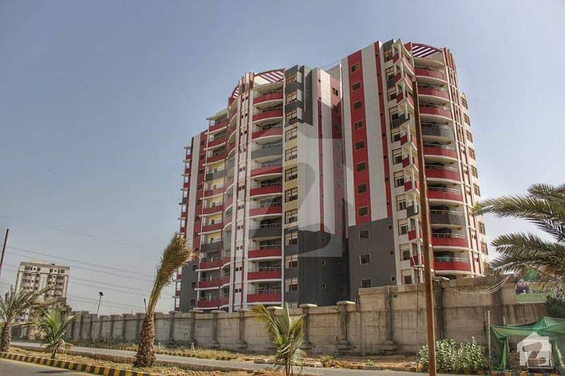 گلشنِ معمار - سیکٹر پی گلشنِ معمار گداپ ٹاؤن کراچی میں 3 کمروں کا 8 مرلہ فلیٹ 1.25 کروڑ میں برائے فروخت۔