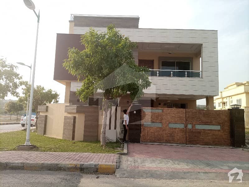 Outstanding Location Brand New Corner 10 Marla Double Unit House For Sale in Bahria town.
