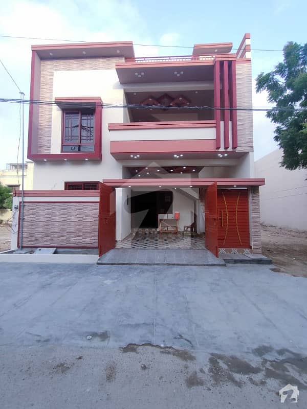 گلشنِ معمار - سیکٹر ایکس گلشنِ معمار گداپ ٹاؤن کراچی میں 6 کمروں کا 8 مرلہ مکان 2.65 کروڑ میں برائے فروخت۔